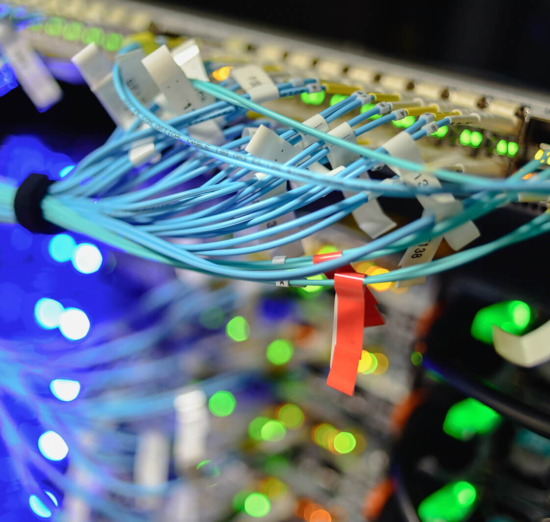 Server cables.