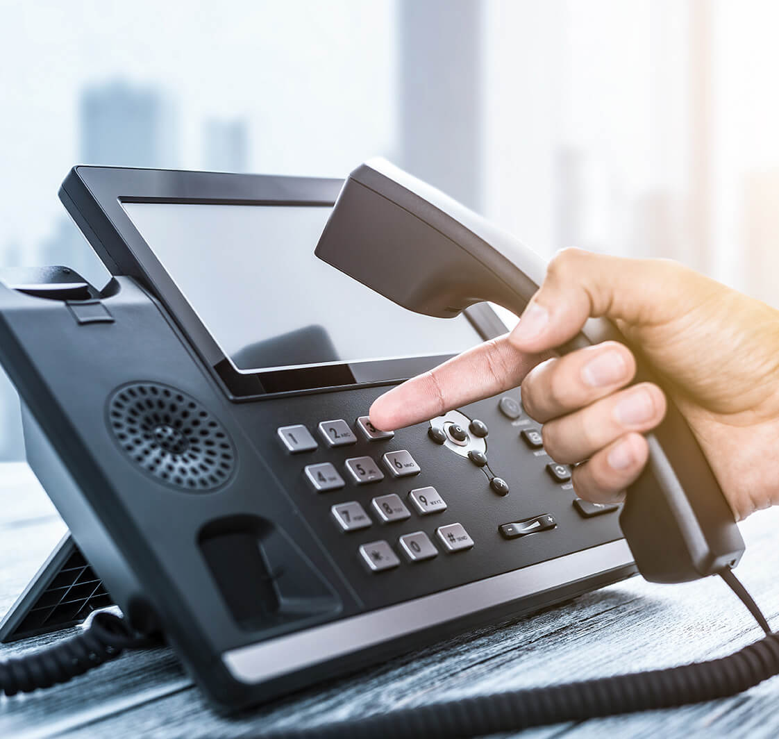 Communication support, call center and customer service help desk.