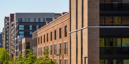 New development apartments in Stratford, East London, England