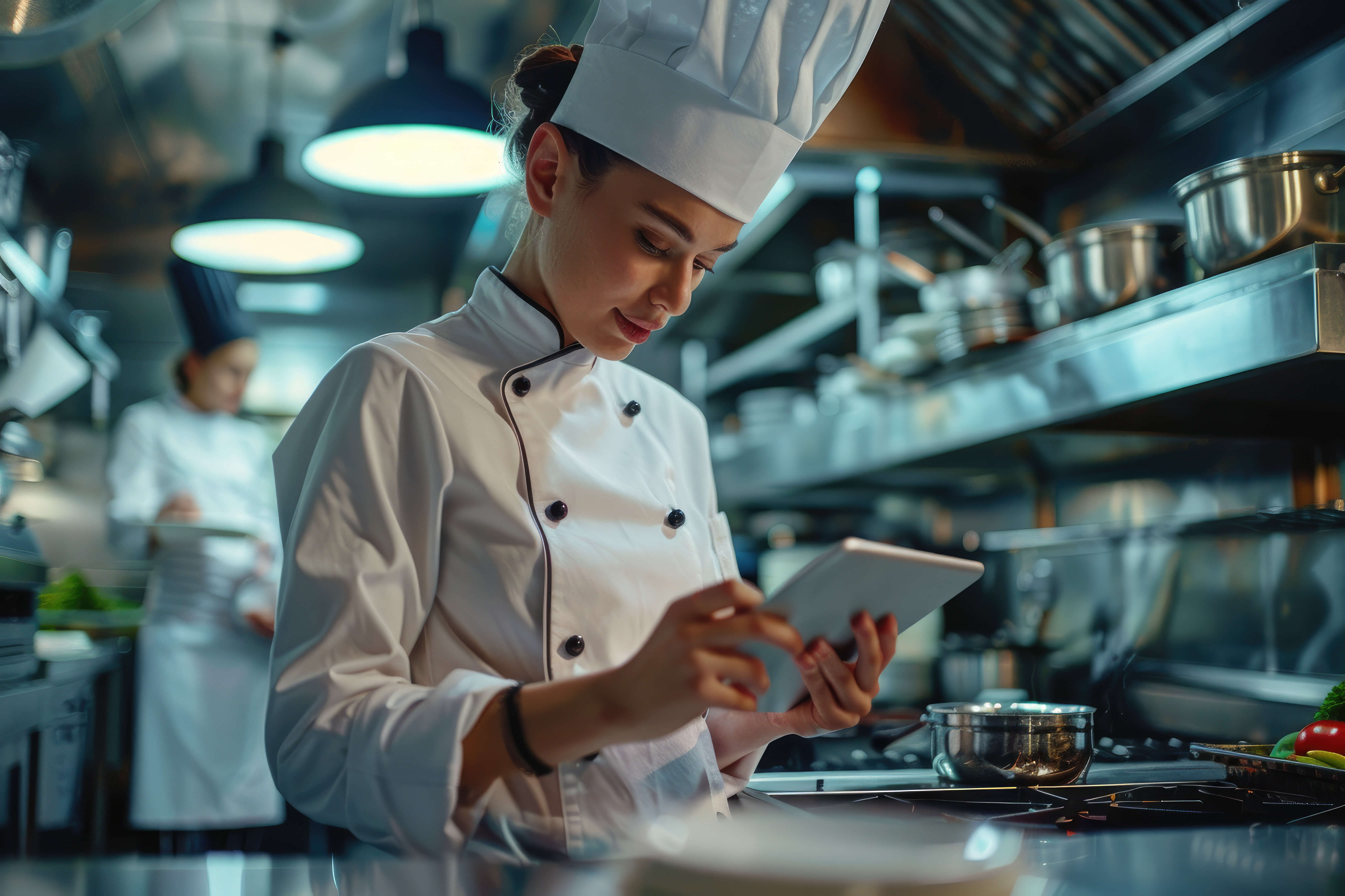 Westbridge Food Group Ltd chef in the kitchen