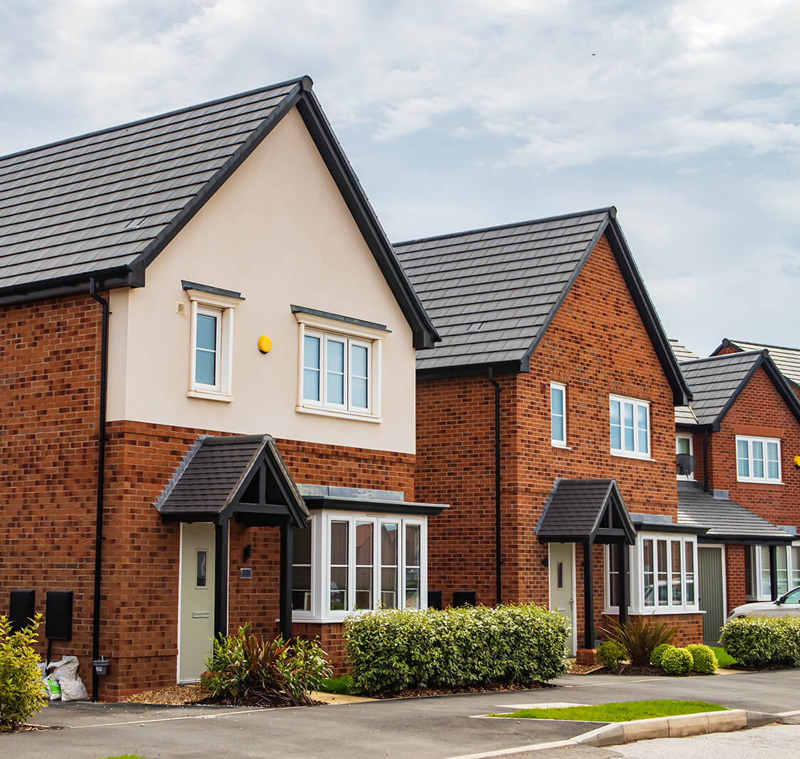 Detached houses in Manchester, United Kingdom