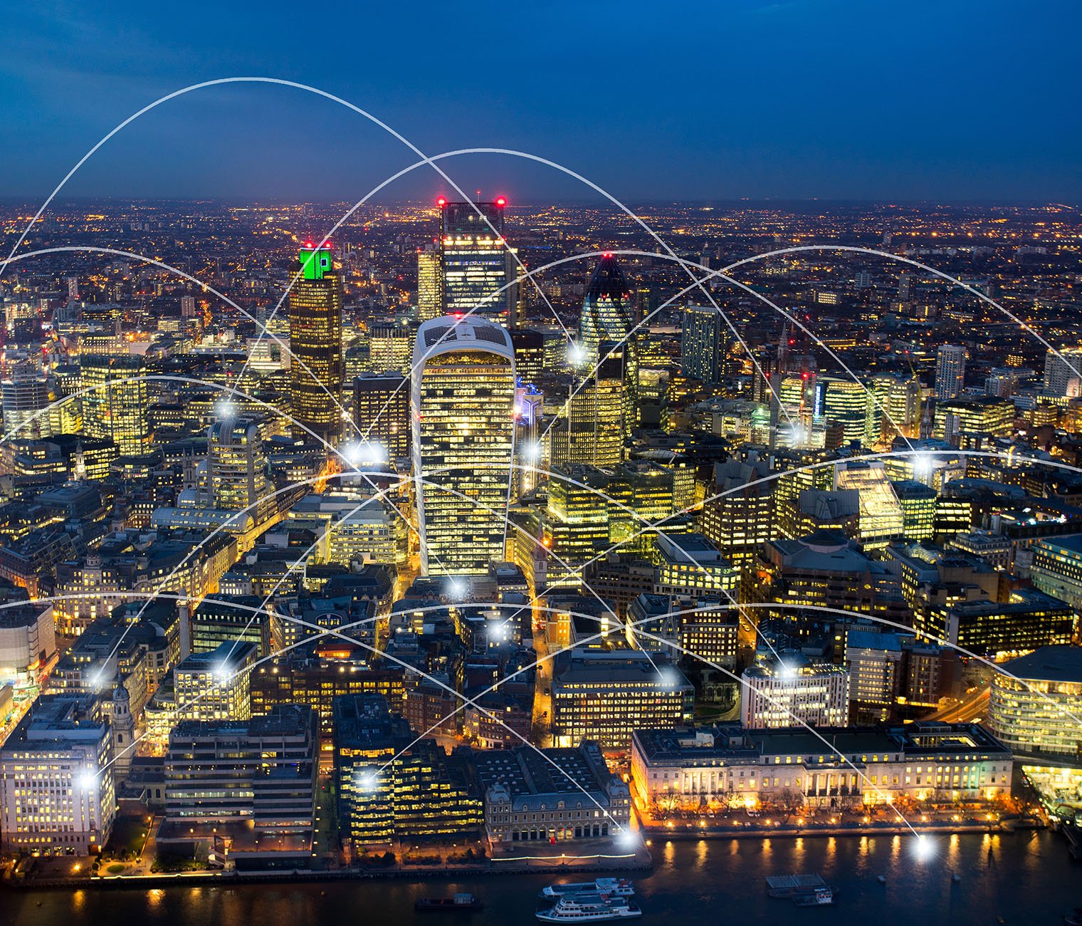 Wavenet-Connected-flexpace-workspaces-London office building for network and future concept