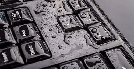 disaster recovery - flooded office