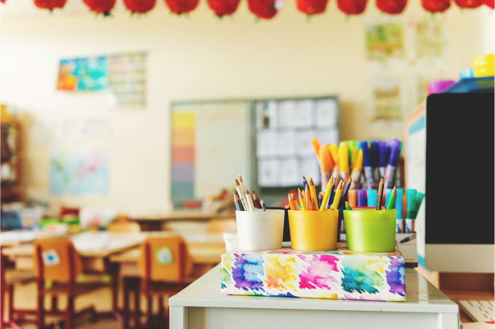 Primary school classroom