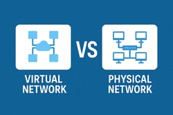 Virtual Network vs Physical Network