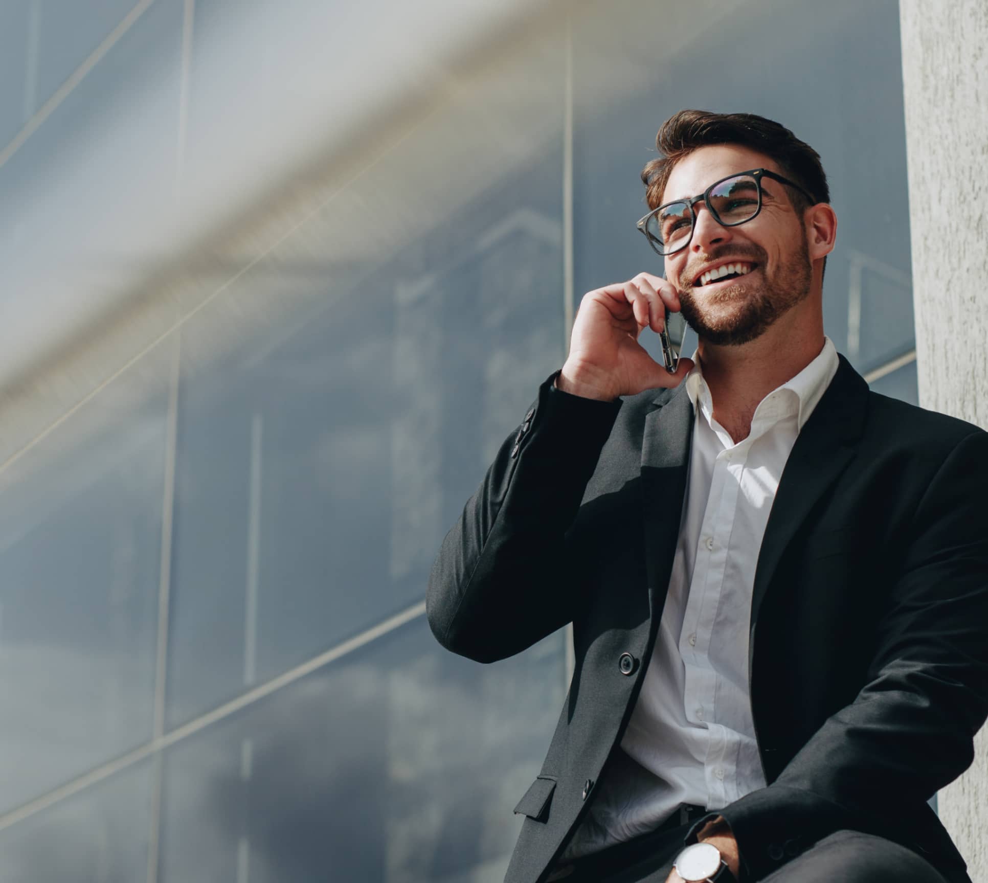 man-on-mobile-device