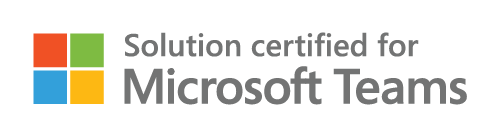 Solution certified for Microsoft Teams